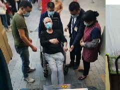愛心接力，溫暖老伯心